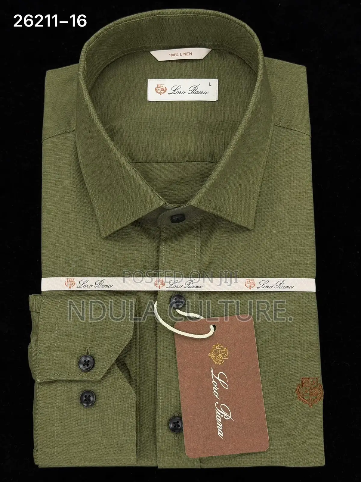Loro Piana Linen Official Shirts