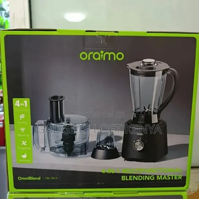 Oraimo OmniBlend (4 in 1 Blender) OBL-581A 1500W Blender