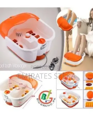 Professional Portable Electric Pedicure Foot Bath Spa Massager Machine