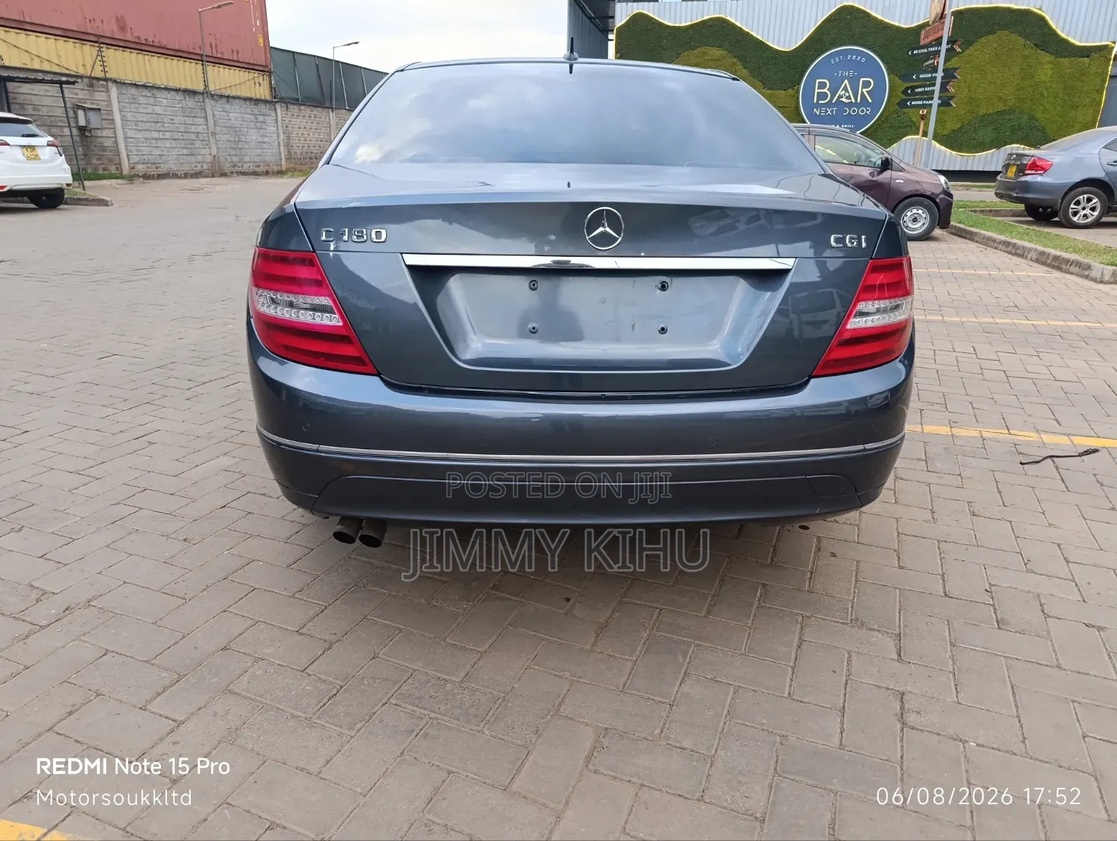 Mercedes-Benz C180 2010 Gray