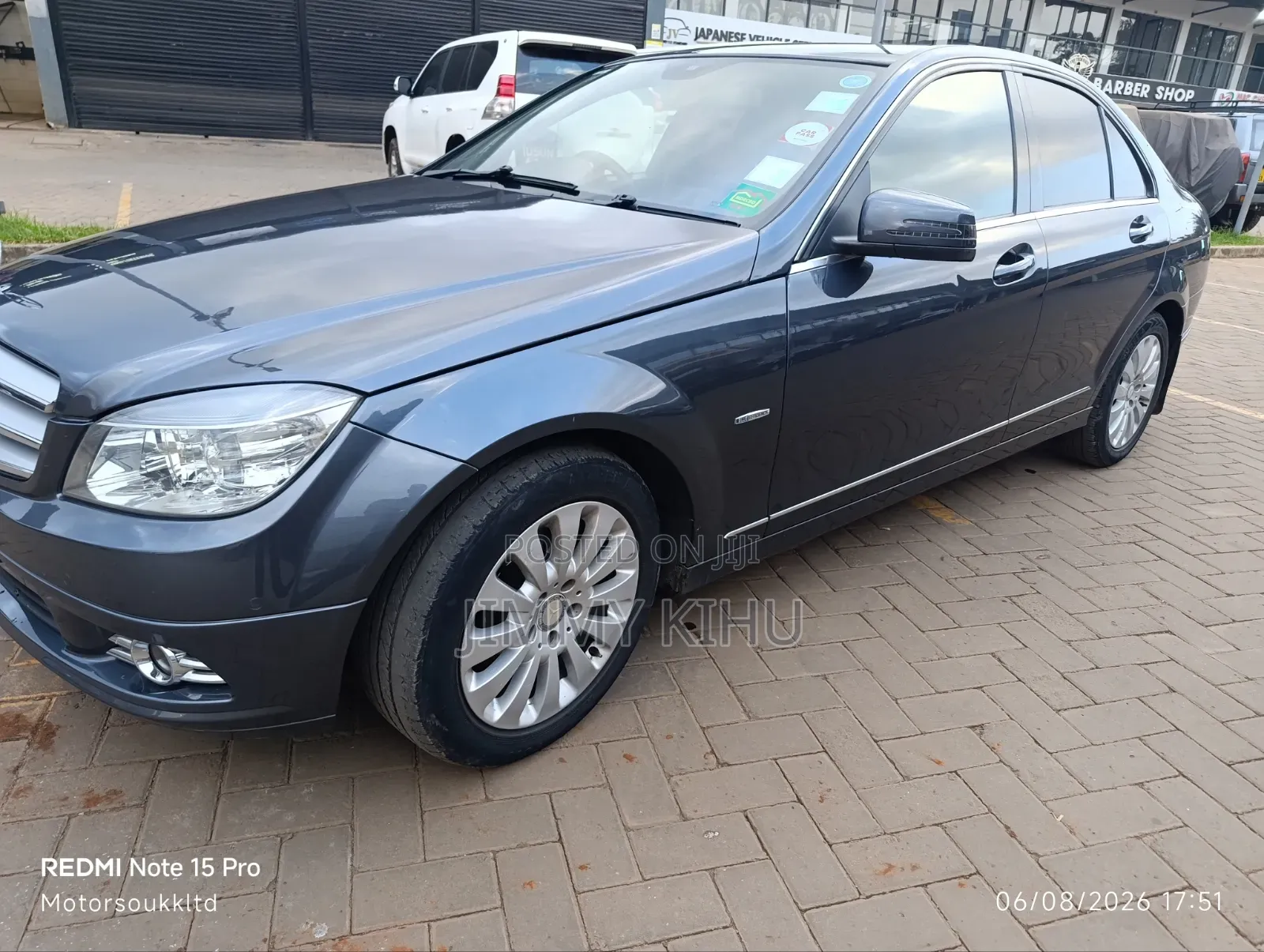 Mercedes-Benz C180 2010 Gray