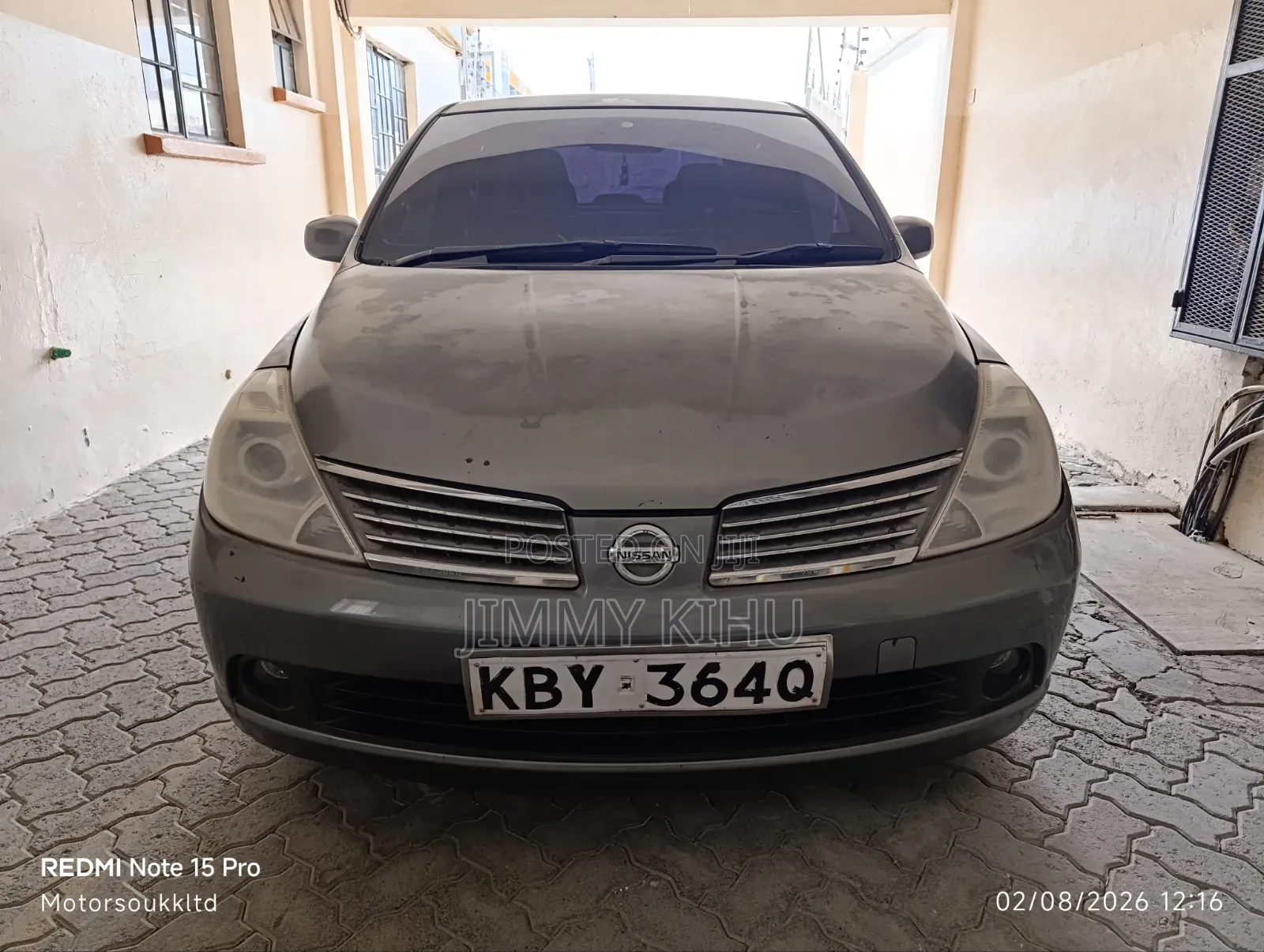 Nissan Tiida 2008 Gray