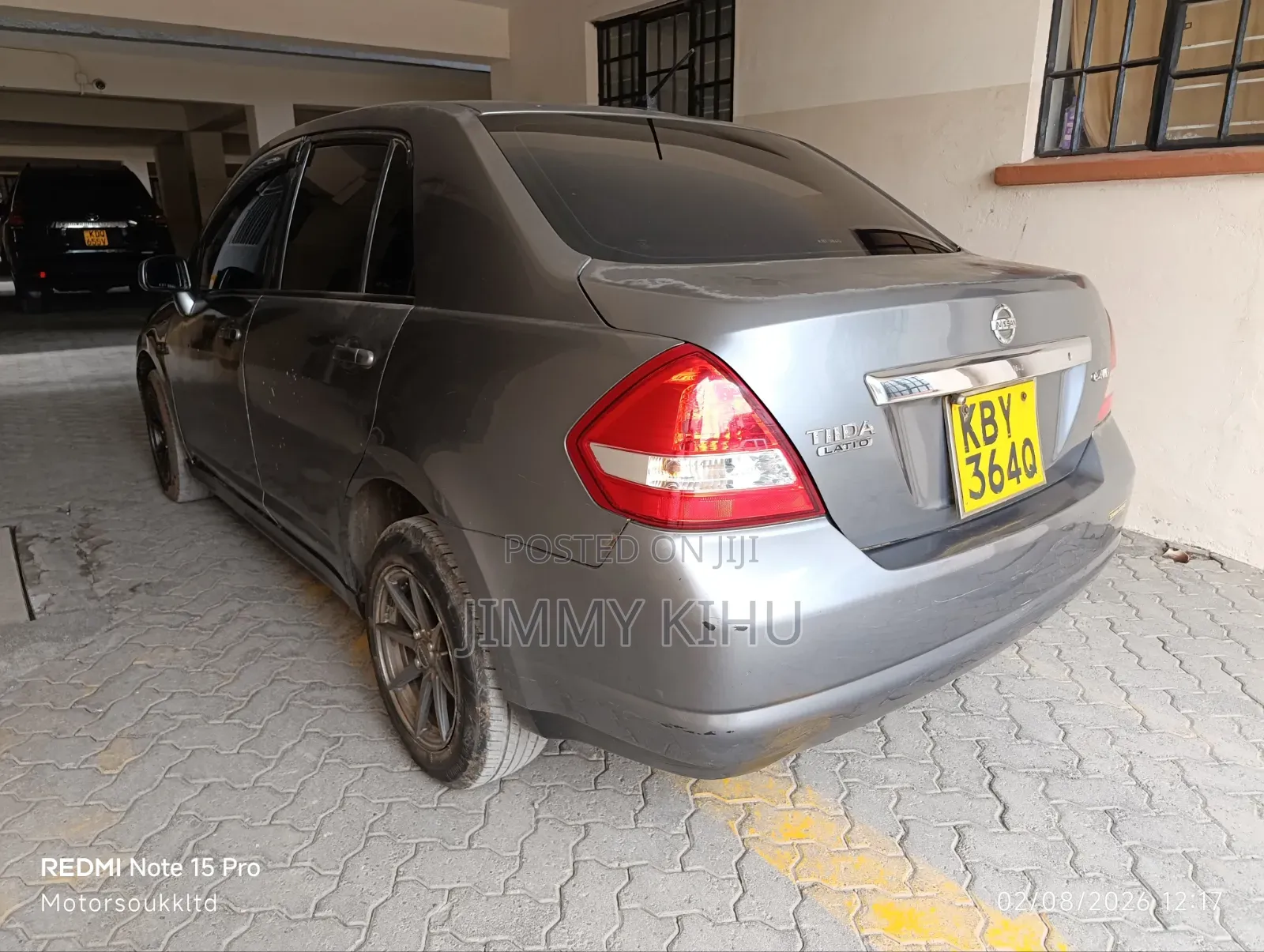 Nissan Tiida 2008 Gray
