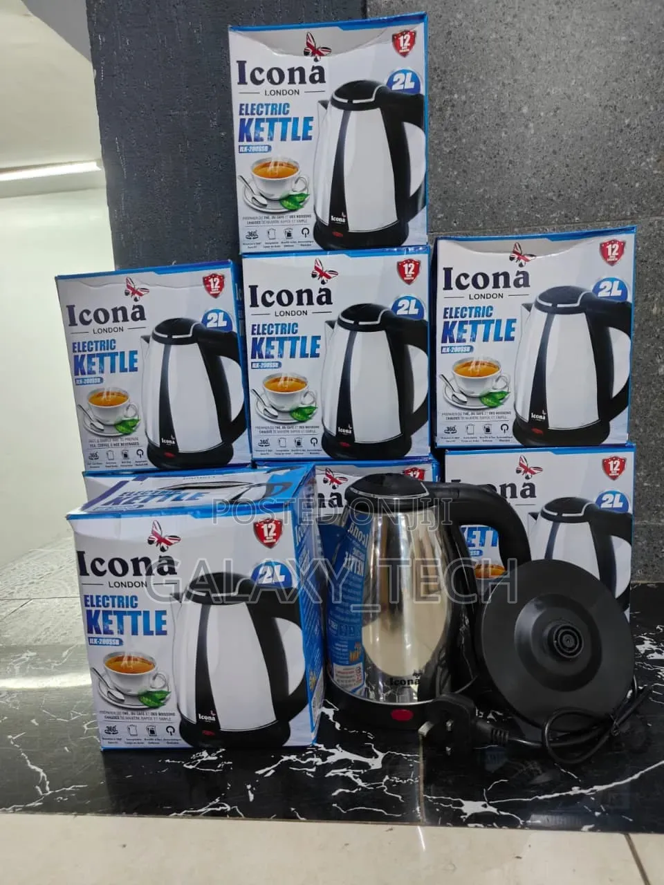 Icona 2.0l Stainless Kettle
