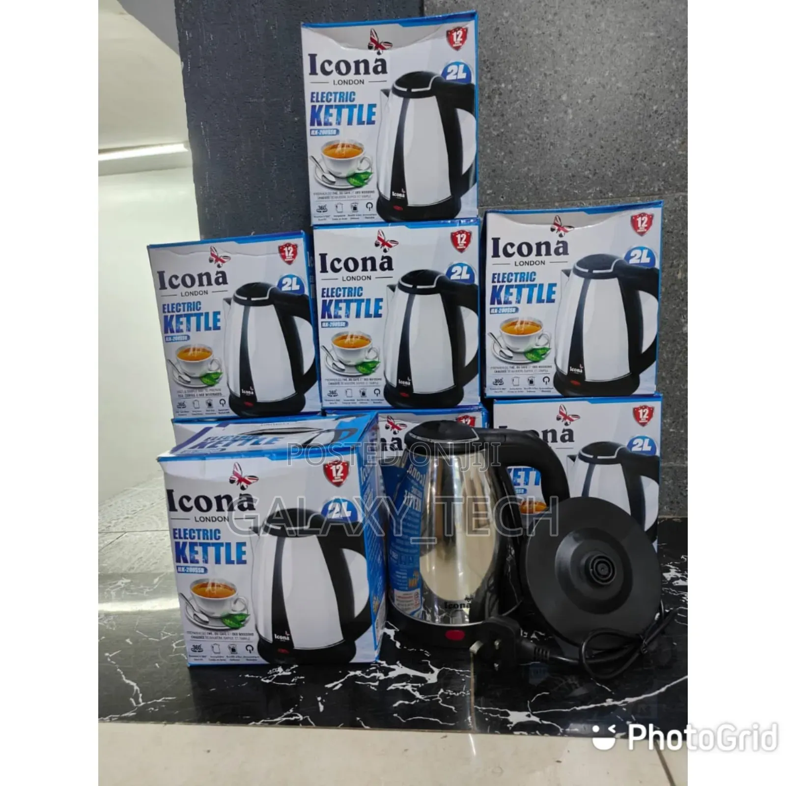 Icona 2.0l Stainless Kettle