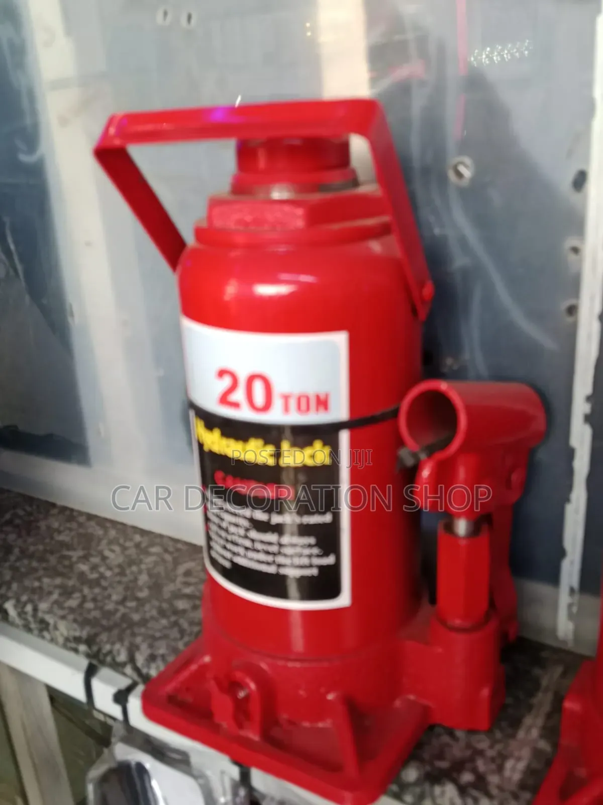 20ton Jack Wit Hydraulic Fluid Pressure With Threaded Extension Screw