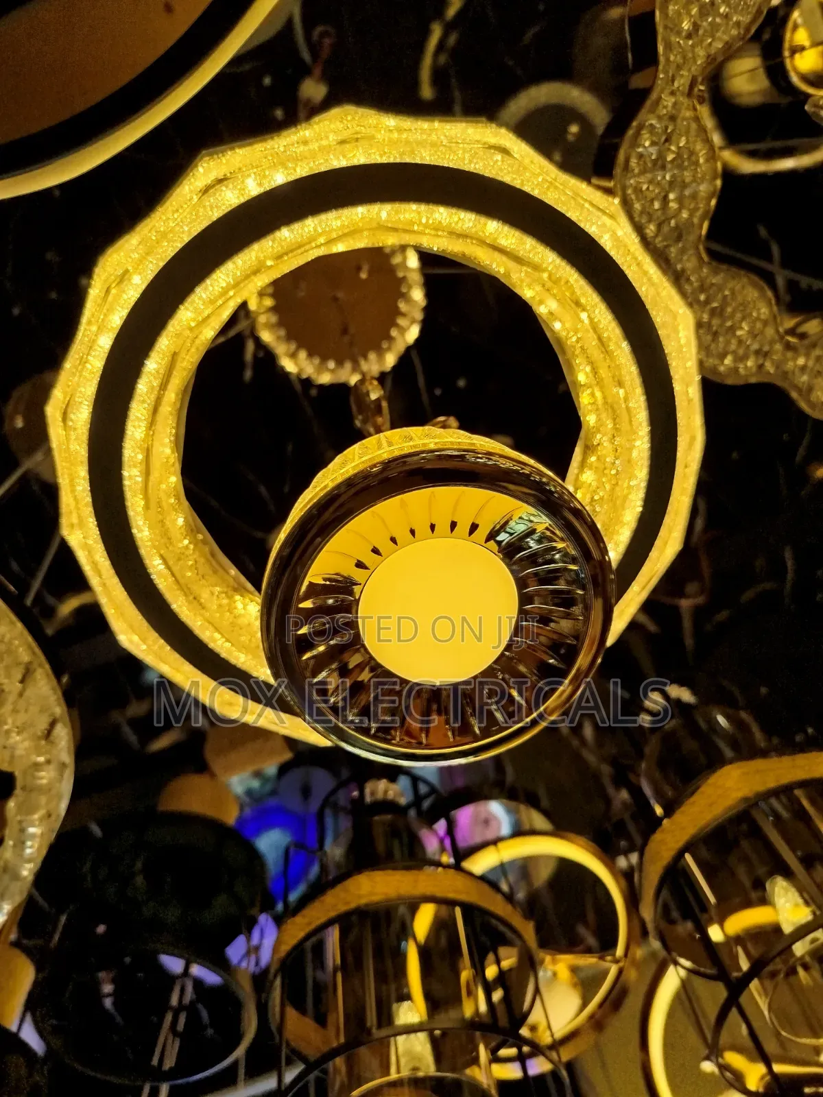Modern Circular LED Ring Pendant Light