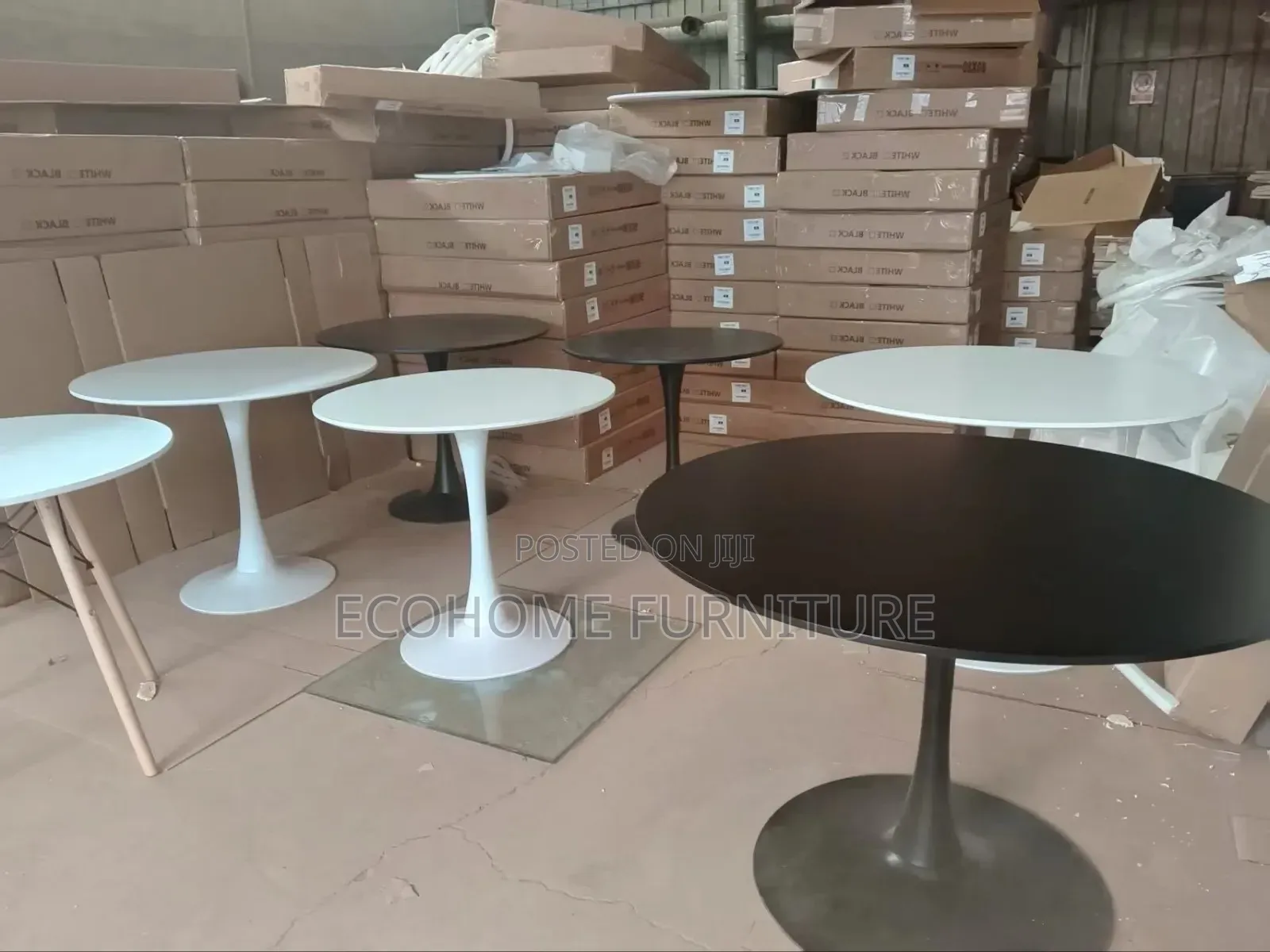 Round Table; Eames Table 2 Seater