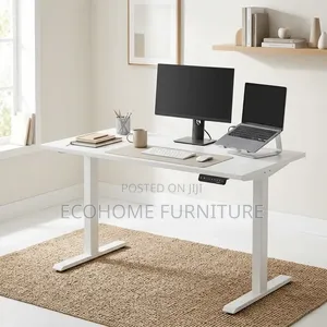 Electric Desk ; 1.2m by 0.6m ,Adjustable Height, Memory
