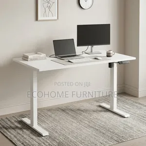 Electric Desk ; 1.2m by 0.6m ,Adjustable Height, Memory