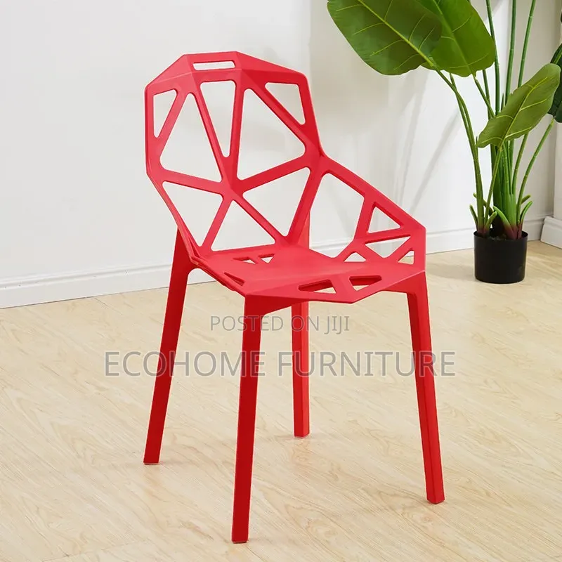 Restaurant Chair; Stackable, Strong Plastic and Durable