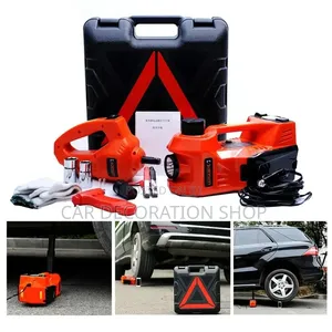 Portable Emergency Roadside Electric Hydraulic Car Jack Kit 5ton