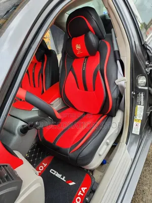 Rd Black Faux Leather With Breathable Centre Inserts Seat Cover