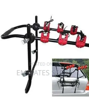 3-Bike Carrier Rack – Universal Car Bike Holder