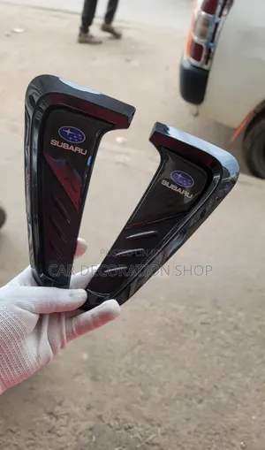 Subaru or Toyota Branded Gloss Black Side Fender Air Vents