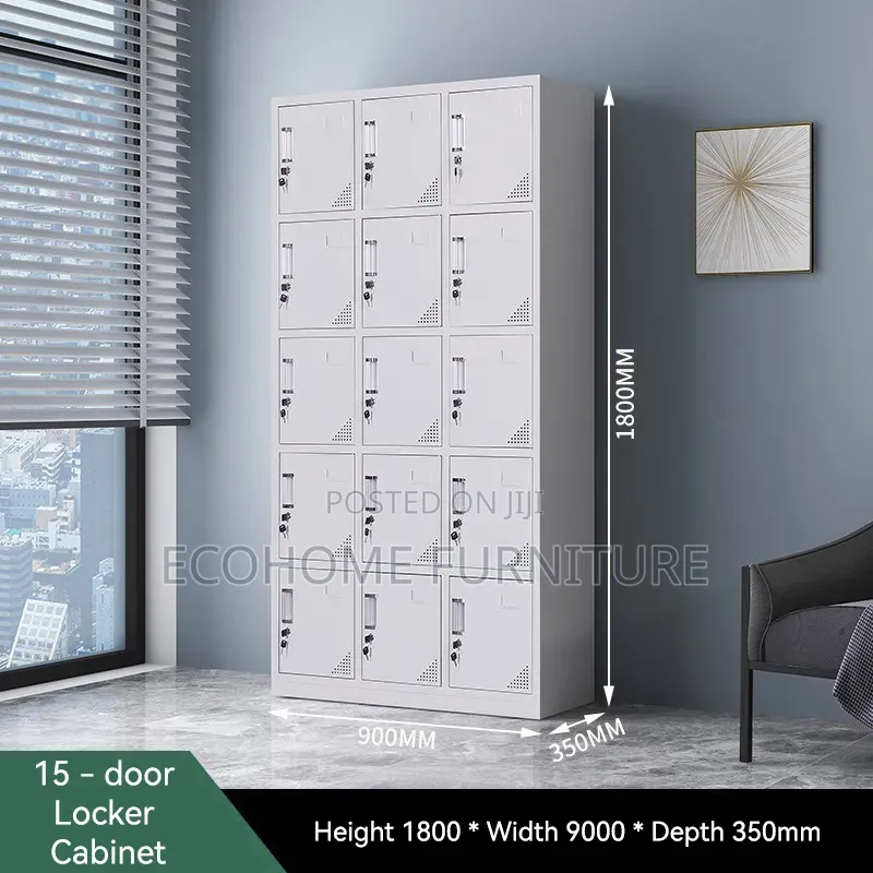 Storage Cabinet; 15 Doors Cabinet/Gym /School