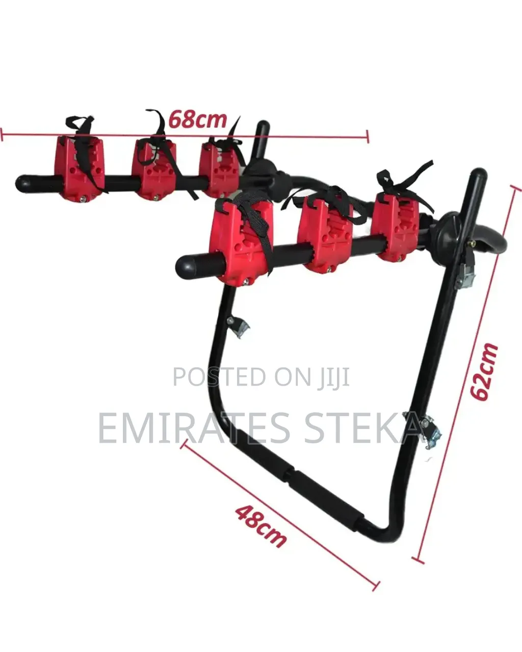 3 Bike Trunk Mount Foldable Bicycle Carrier/Rack