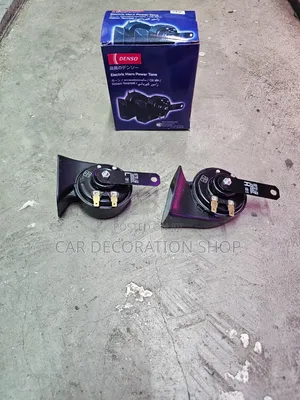 Denso Electric Snail Horns With Loud Dual Harrier Sound