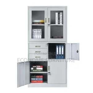 Office Cabinet: Filing Cabinet With Lockable Drawers and Safe