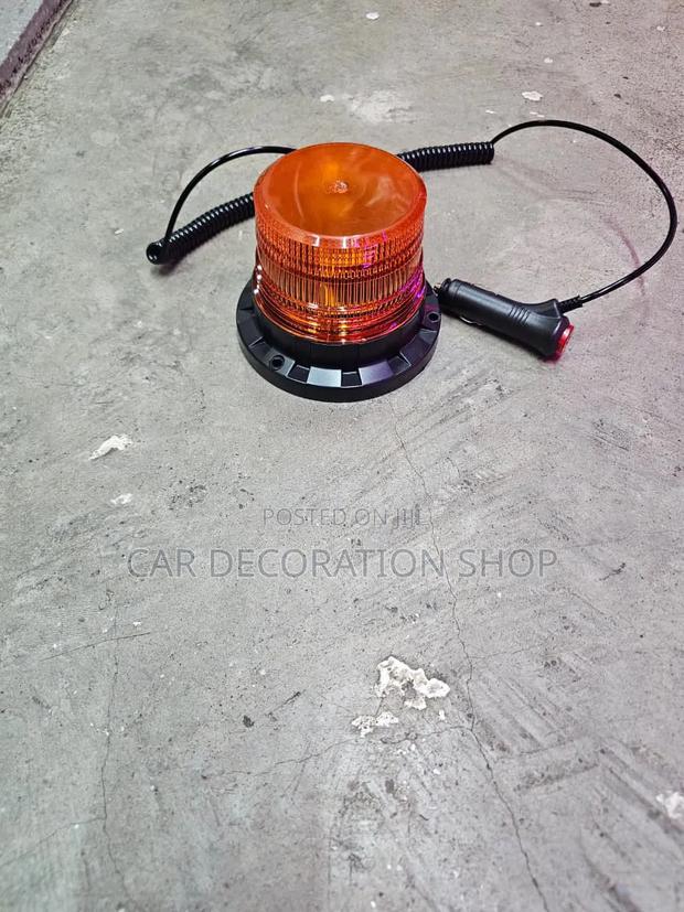 Portable Amber or Blue Magnetic Led Strobe Beacon Lights - main view
