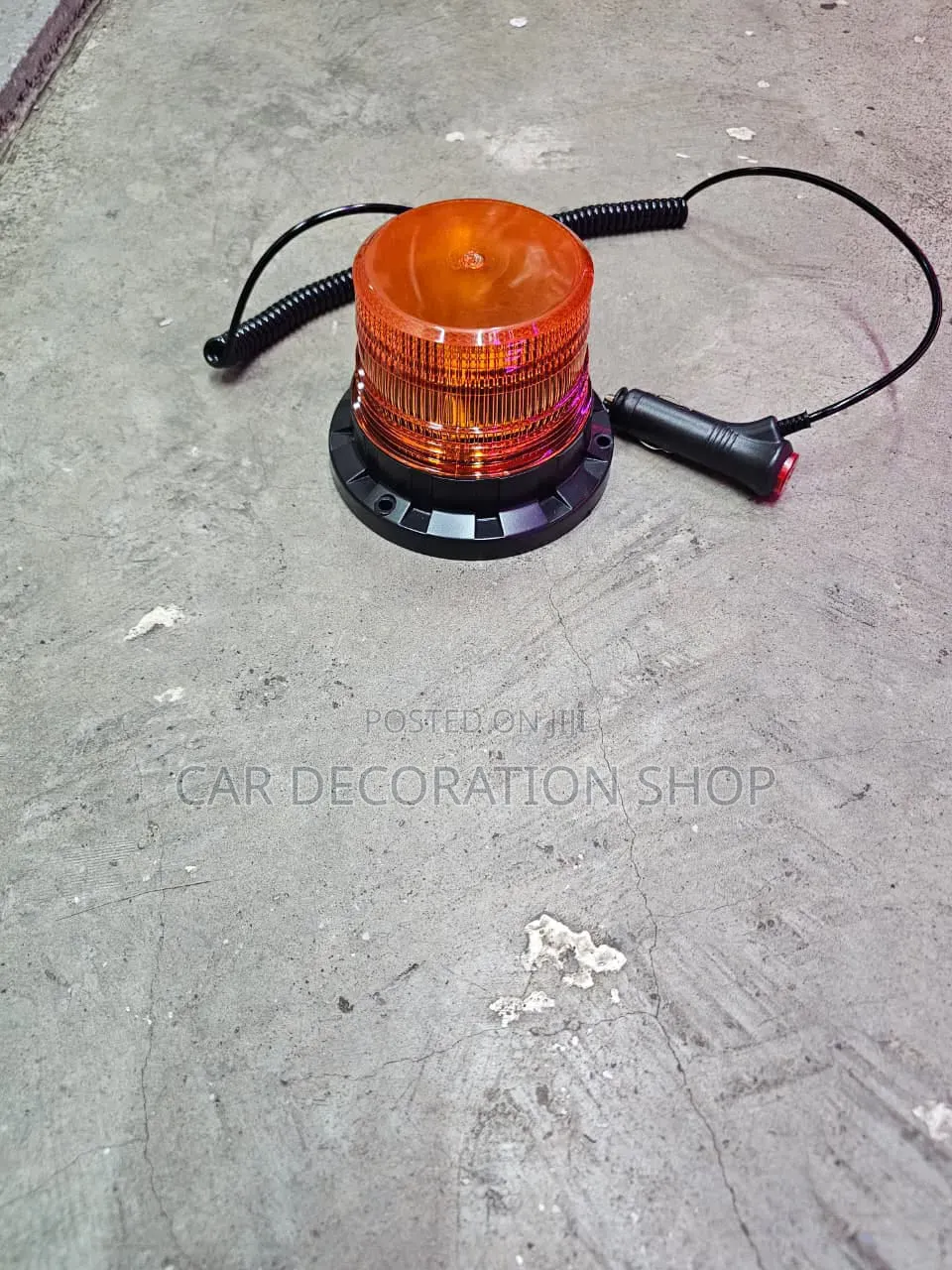 Portable Amber or Blue Magnetic Led Strobe Beacon Lights