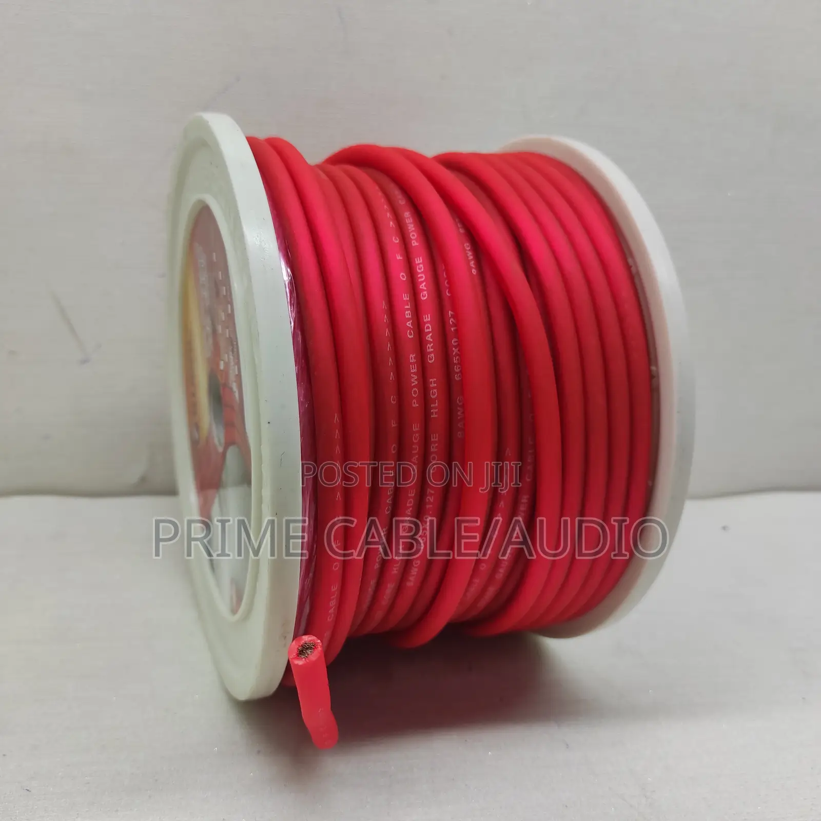 Power Cable - Oxygen Free Copper (Ofc) 8 Gauge