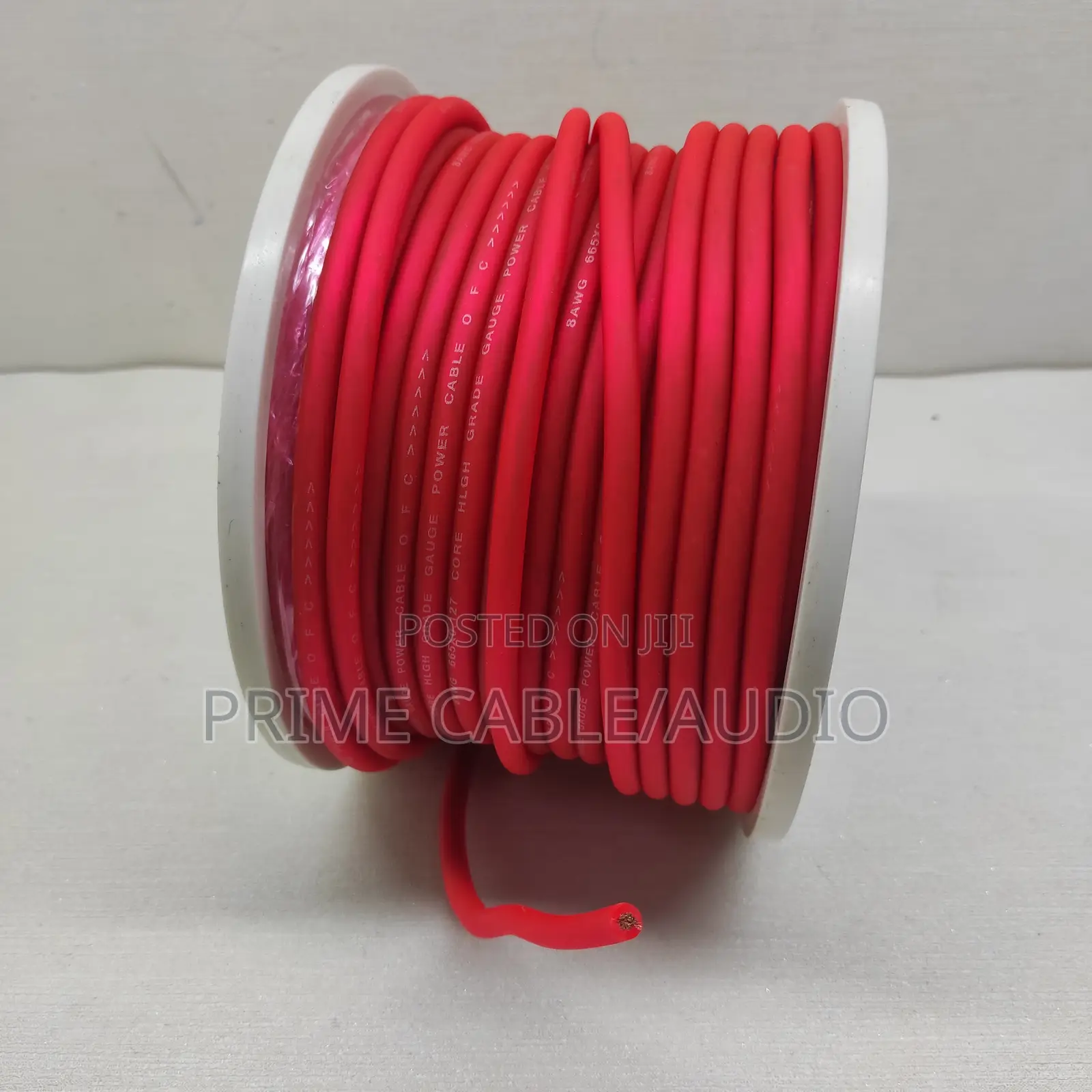 Power Cable - Oxygen Free Copper (Ofc) 8 Gauge
