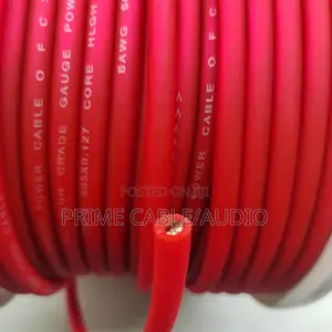 Power Cable - Oxygen Free Copper (Ofc) 8 Gauge
