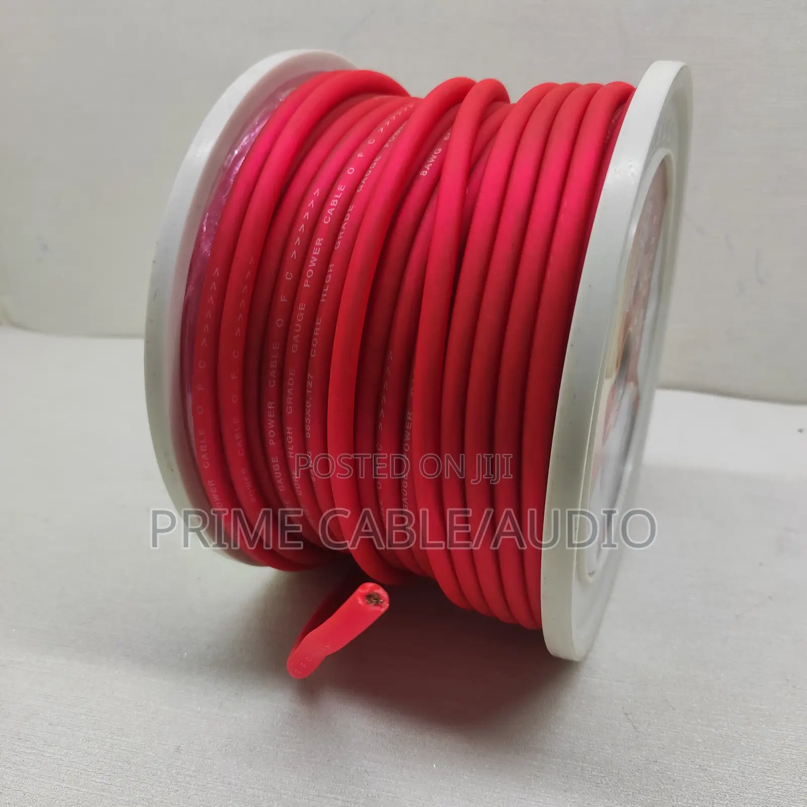 Power Cable - Oxygen Free Copper (Ofc) 8 Gauge