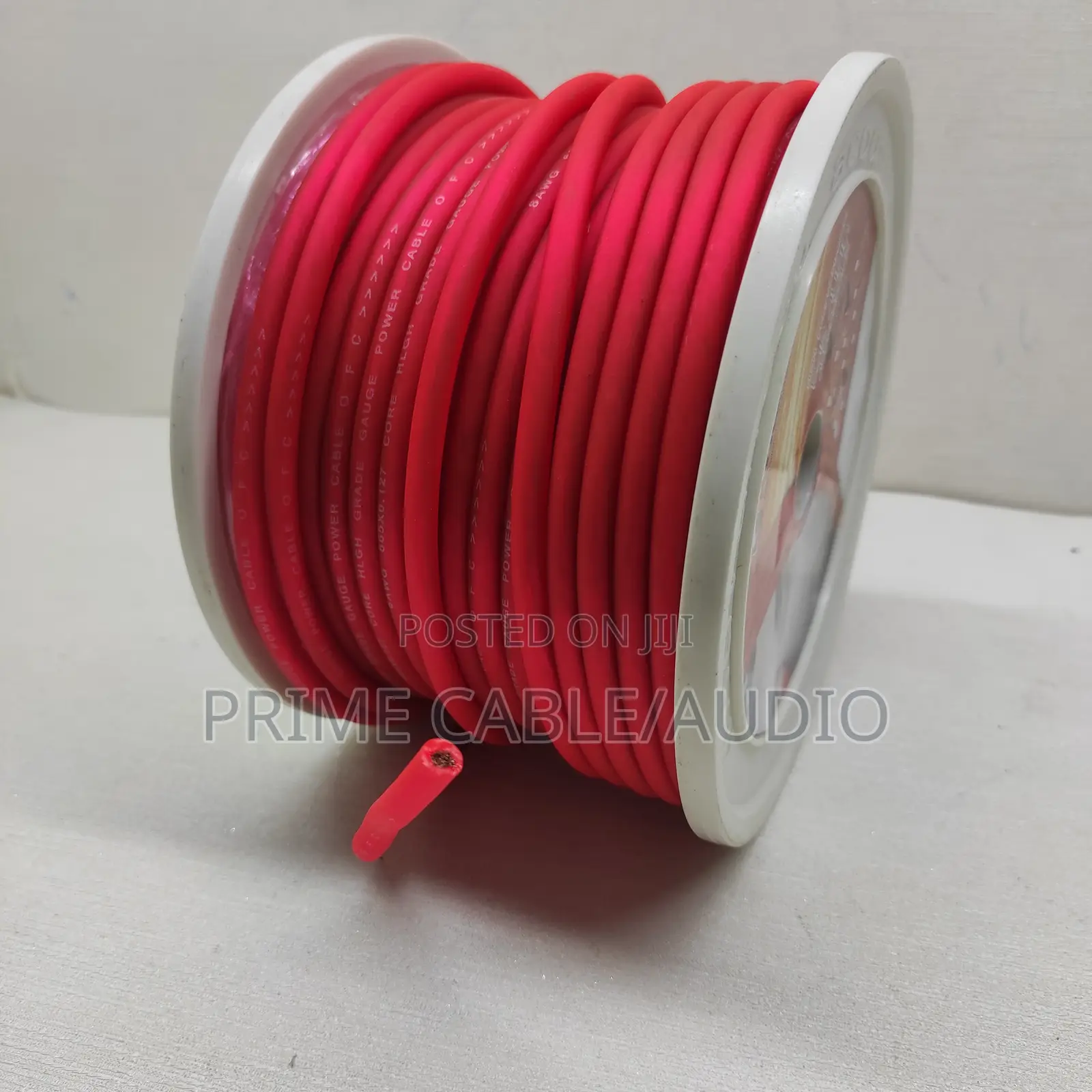 Power Cable - Oxygen Free Copper (Ofc) 8 Gauge