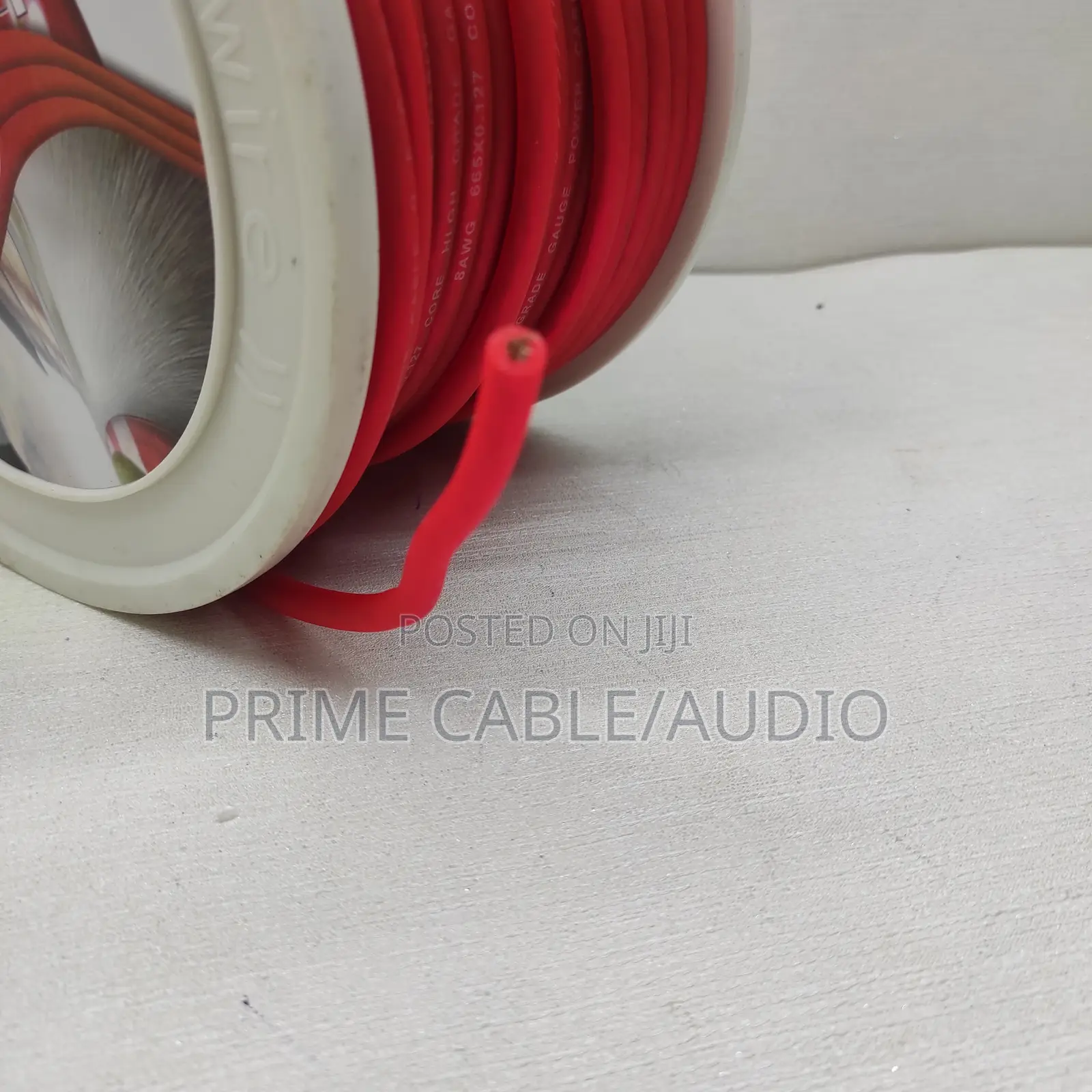 Power Cable - Oxygen Free Copper (Ofc) 8 Gauge