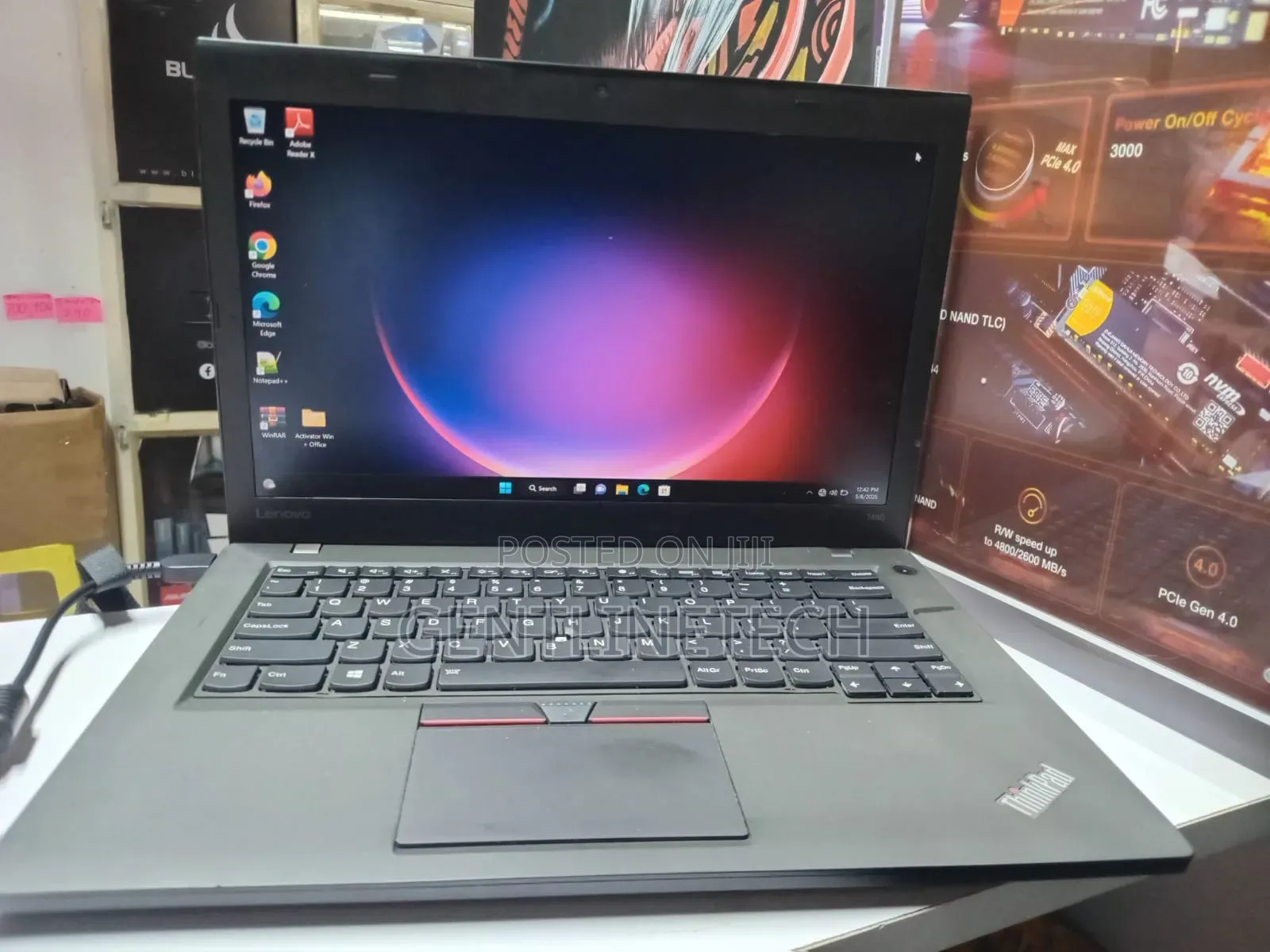 Laptop Lenovo ThinkPad T460 8GB Intel Core i5 SSD 128GB