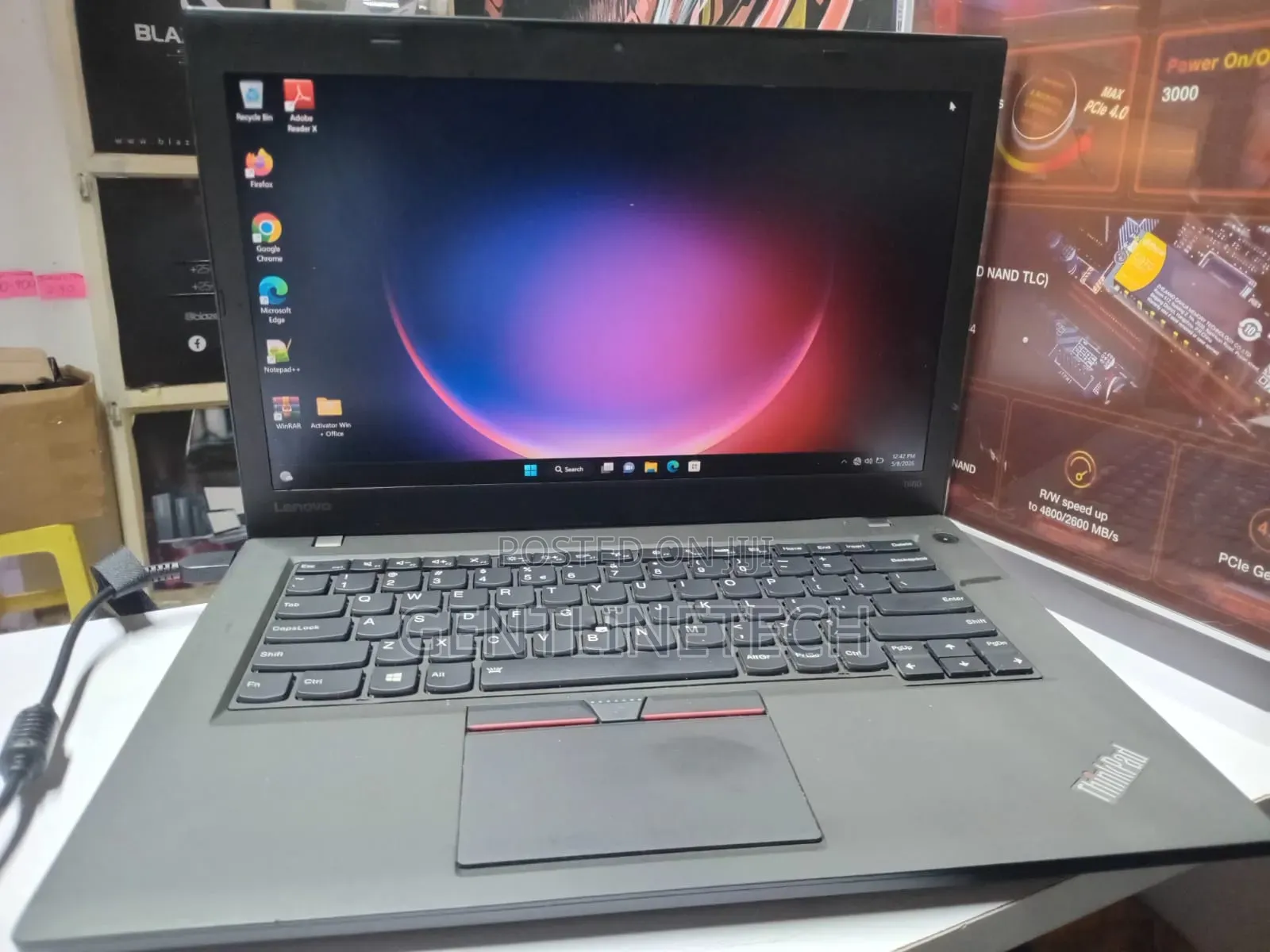 Laptop Lenovo ThinkPad T460 8GB Intel Core i5 SSD 128GB