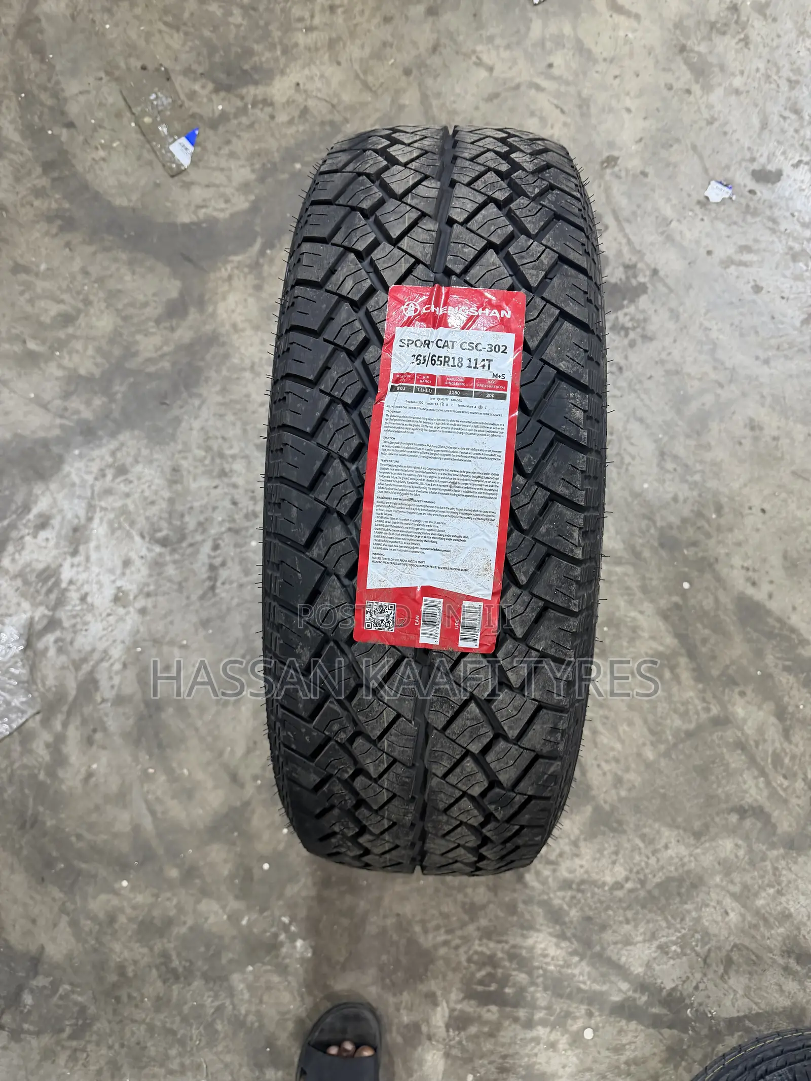 265/65r18 Chengshan Tyre a/T