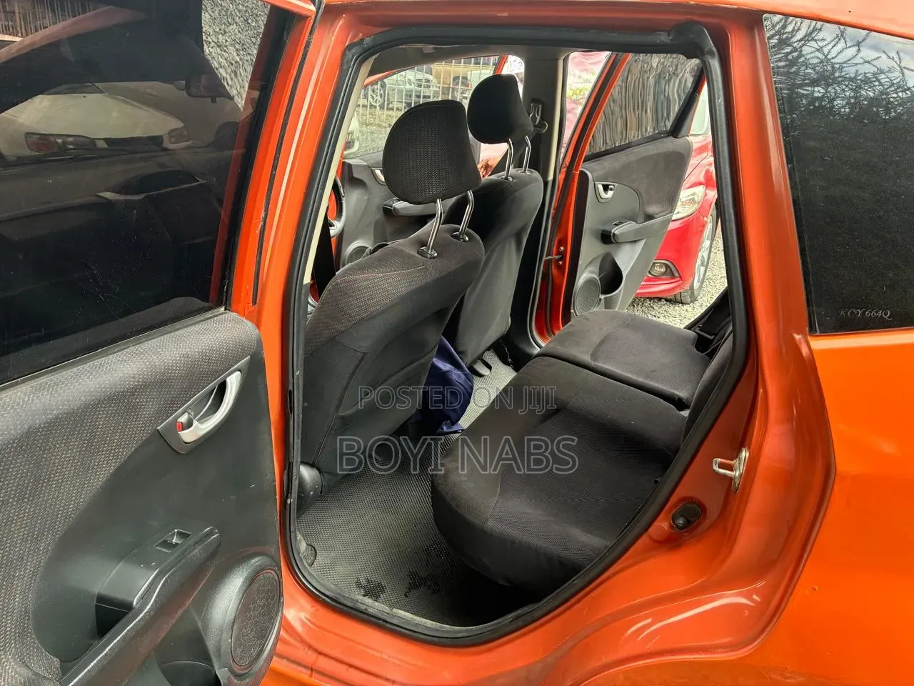 Honda Fit 2013 Orange