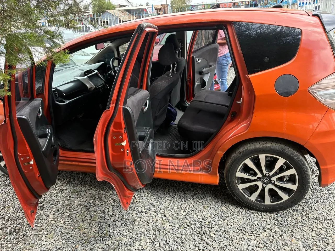Honda Fit 2013 Orange