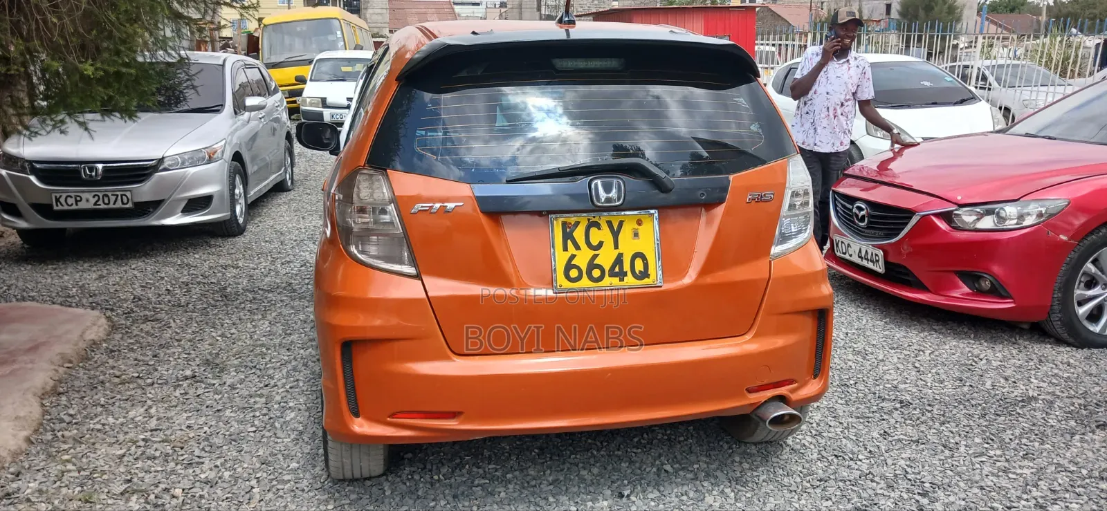 Honda Fit 2013 Orange