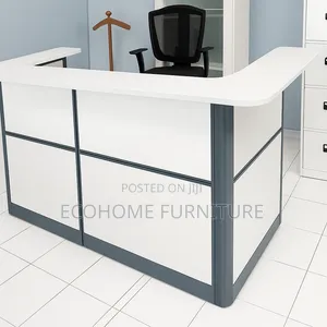 Reception Desk; 1.6m Modern Reception Desk With Mobile Drawer