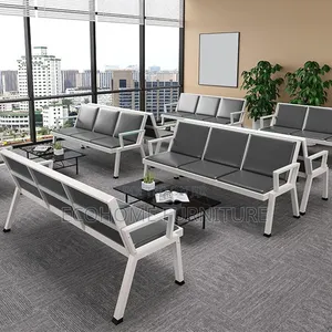 Office Chair; Durable 3 Seater Waiting Chair