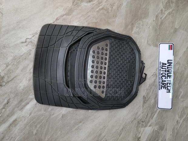 Universal Car Floor Mats 5PCSwith Silver Patch