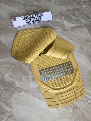 5 Piece Vehicle Floor Mats Silver Patch Car Mats