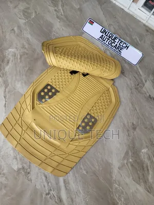 5 Piece Vehicle Floor Mats Silver Patch Car Mats
