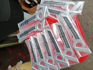 Chrome_black 70th Anniversary Body Side Fender Emblem Badges