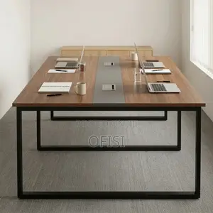 Boardroom Table; 2400mm Rectangle Conference Table