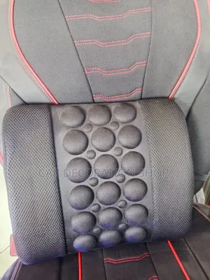 Car Lumbar Support Massage Cushion 1pc