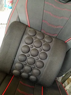 Breathable Mesh Side Back Support Cushion With Raised Acupressure Node