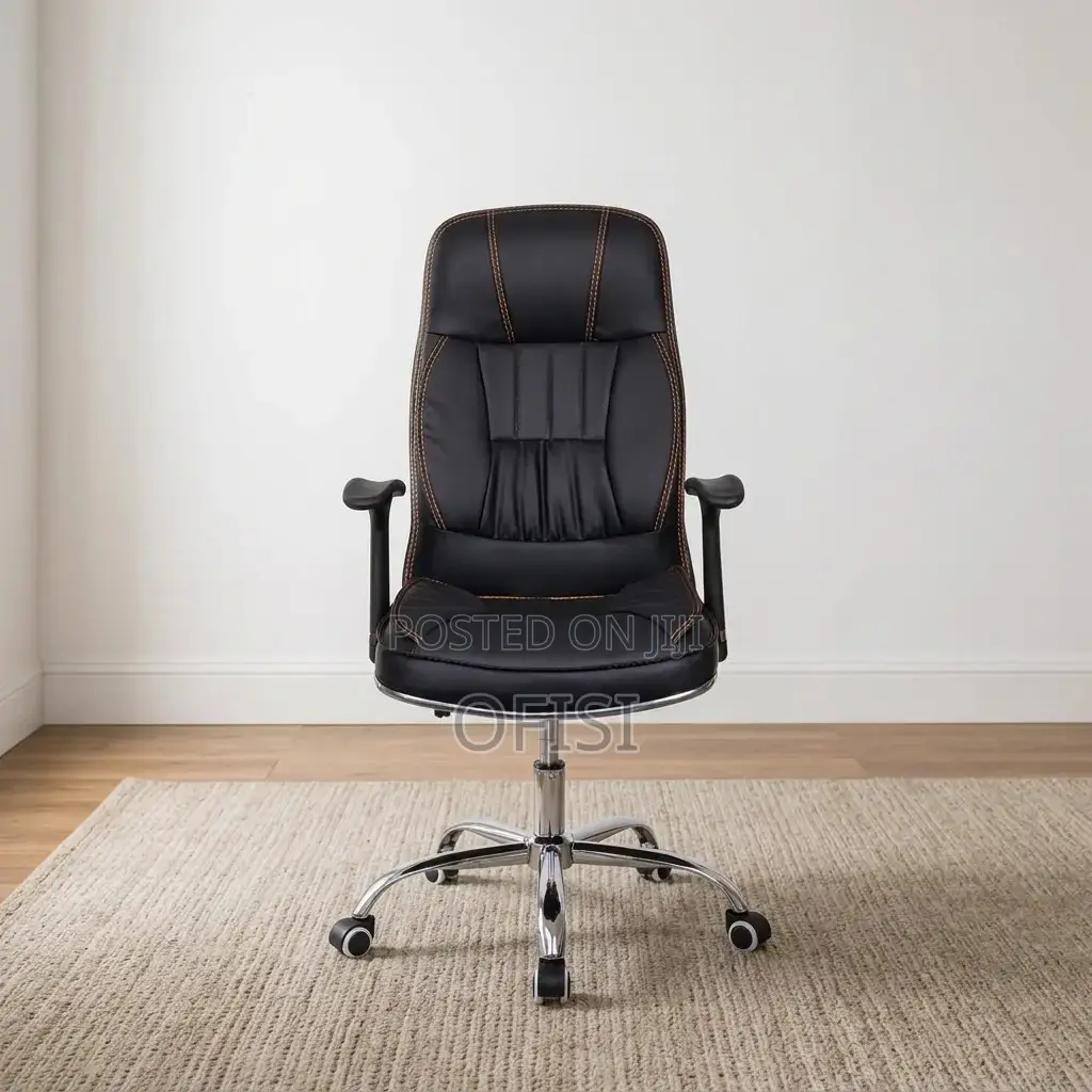 Office Chair; Executive Recliner Leather Office Seat