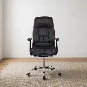 Office Chair; Executive Recliner Leather Office Seat