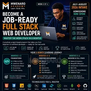 Full Stack Developer 6 Months Course