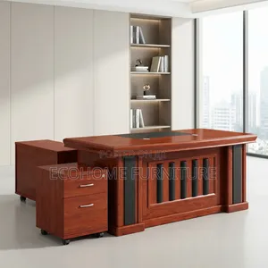 Office Desk ; 1.6m Modern Executive Desk With Mobile Pedestals